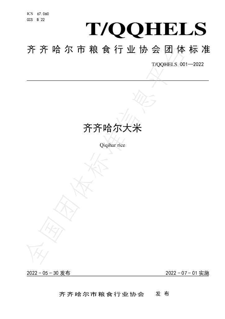 T/QQHELS 001-2022 标准预览