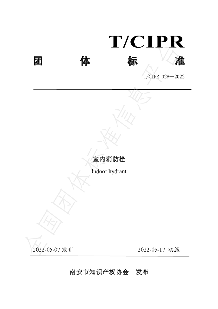 T/CIPR 026-2022 标准预览