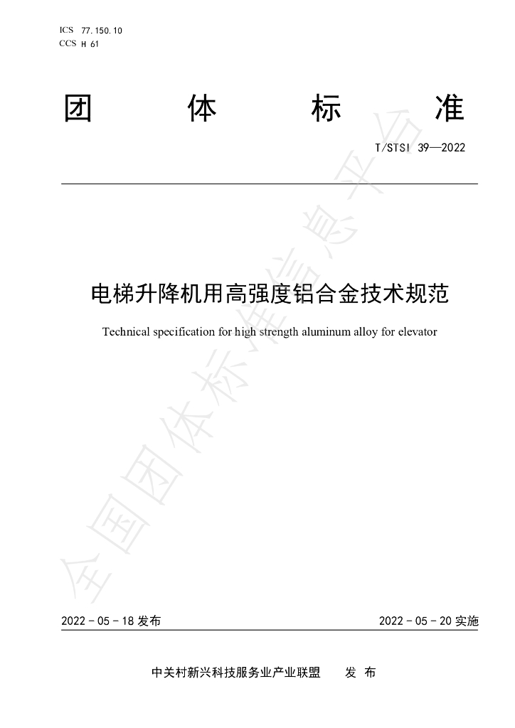 T/STSI 39-2022 标准预览