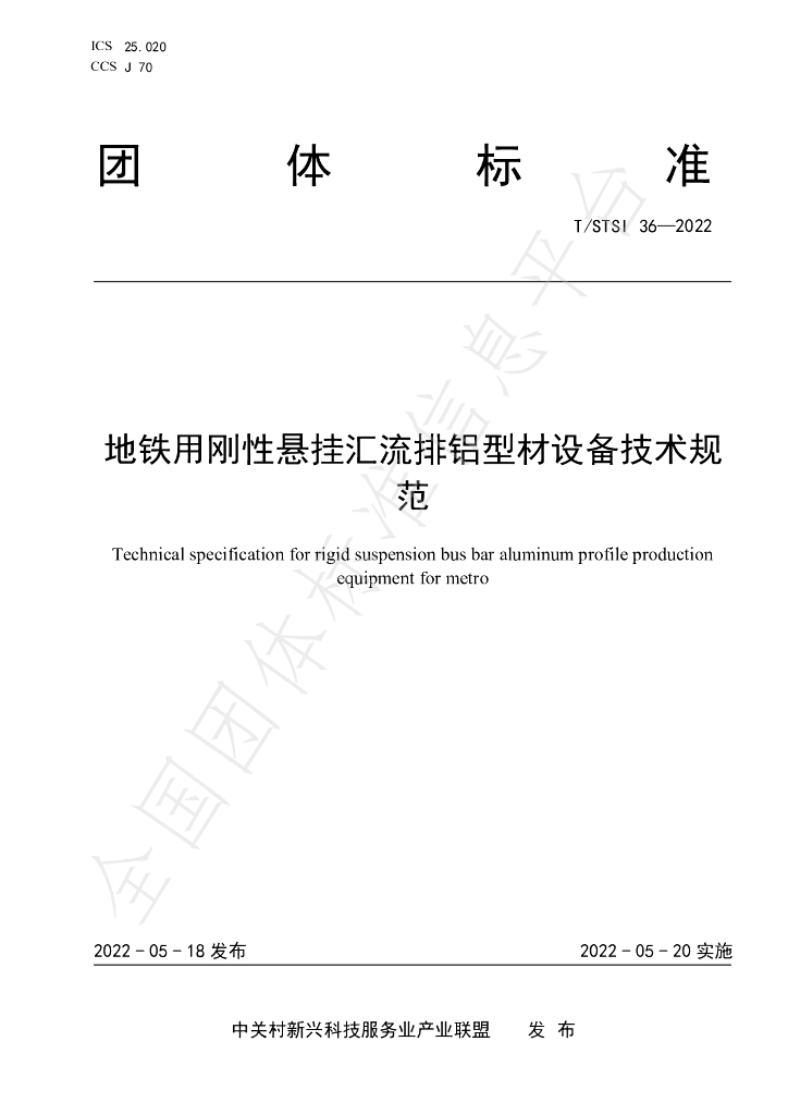 T/STSI 36-2022 标准预览