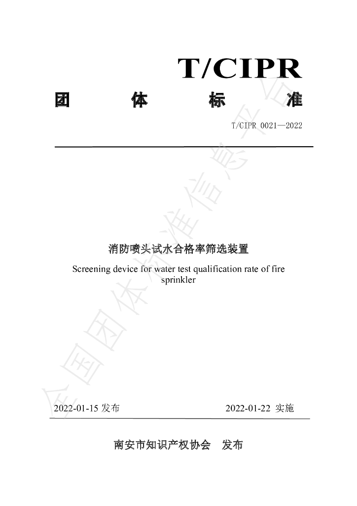 T/CIPR 0021-2022 标准预览