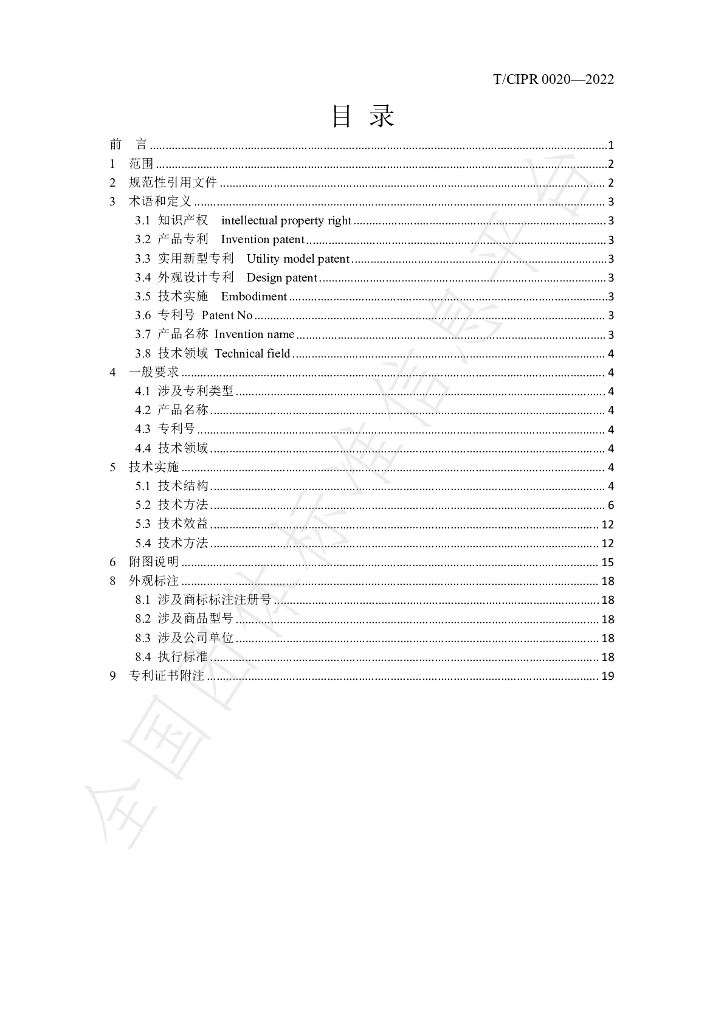 T/CIPR 0020-2022 标准预览