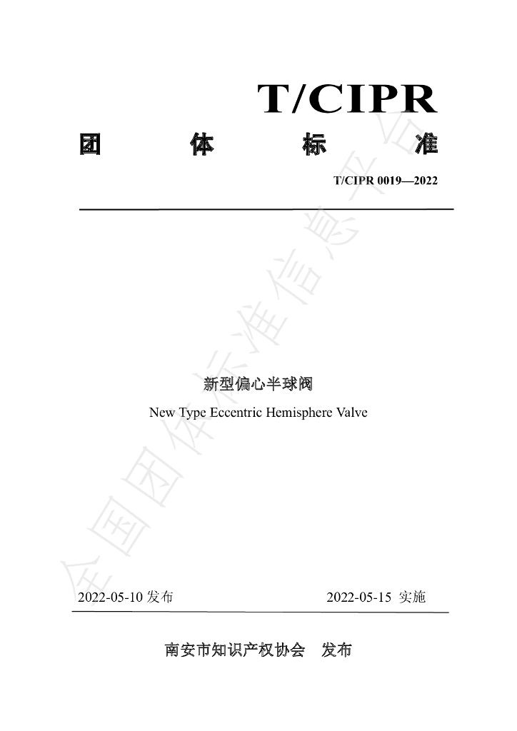 T/CIPR 0019-2022 标准预览
