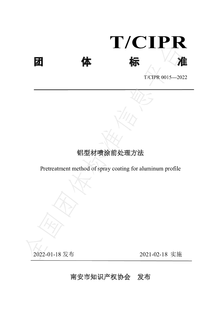 T/CIPR 0015-2022 标准预览