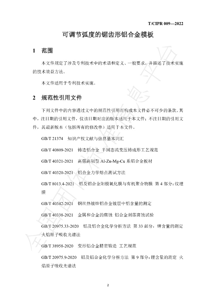 T/CIPR 009-2022 标准预览
