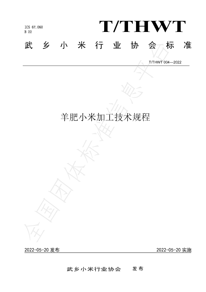 T/THWT 004-2022 标准预览