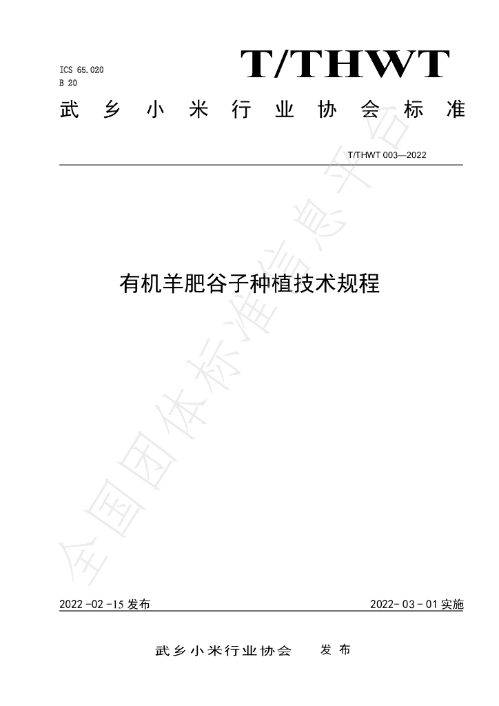 T/THWT 003-2022 标准预览