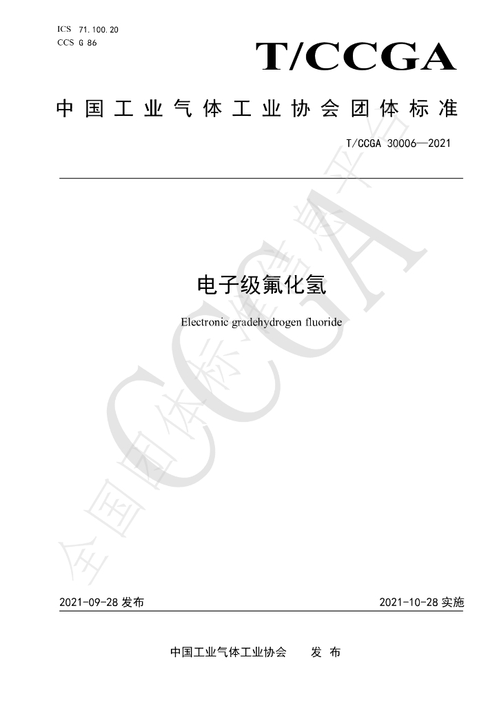 T/CCGA 30006-2021 标准预览
