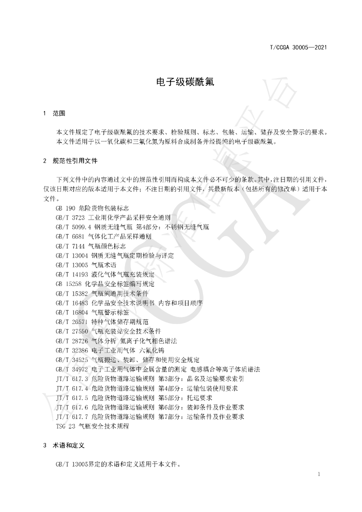 T/CCGA 30005-2021 标准预览