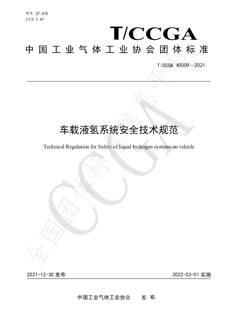 T/CCGA 40009-2021 标准预览