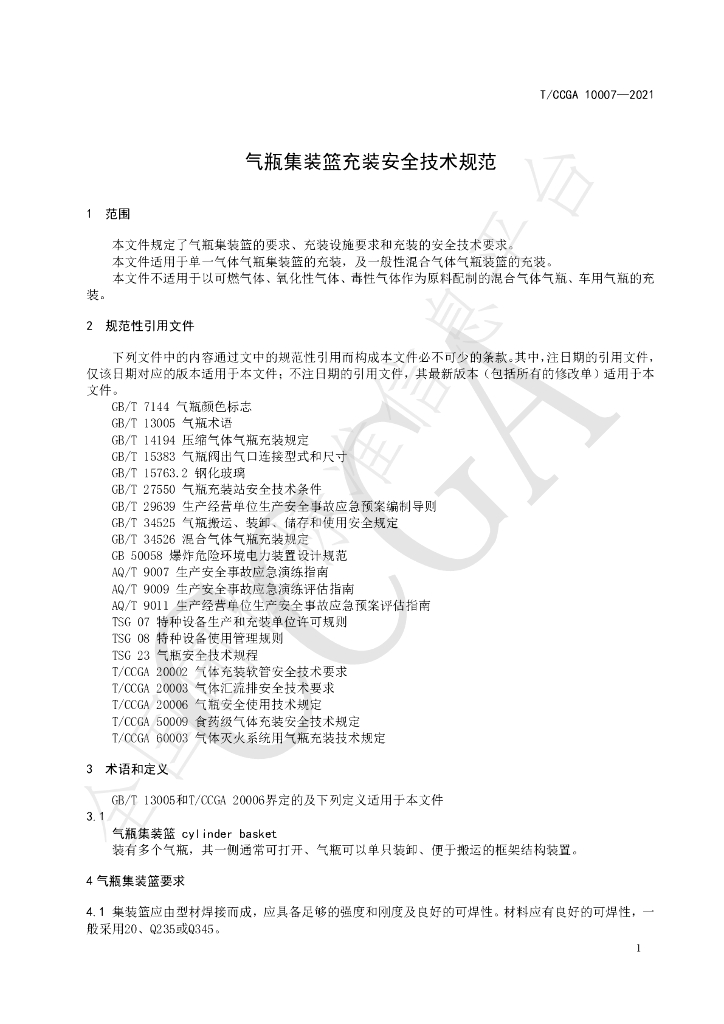 T/CCGA 10007-2021 标准预览