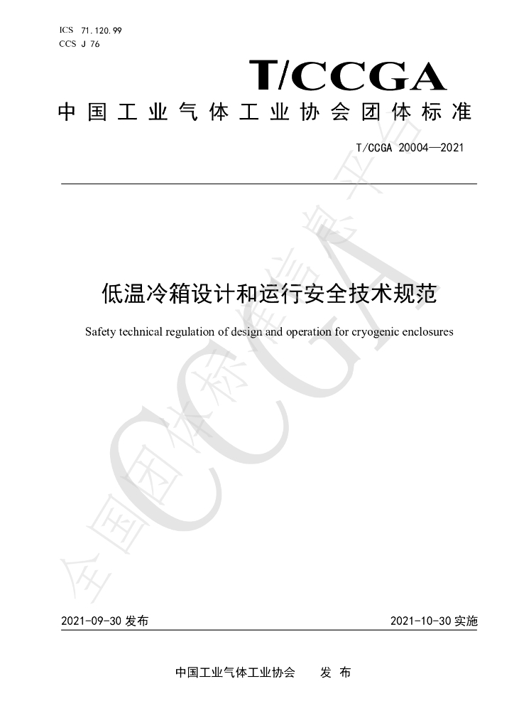 T/CCGA 20004-2021 标准预览