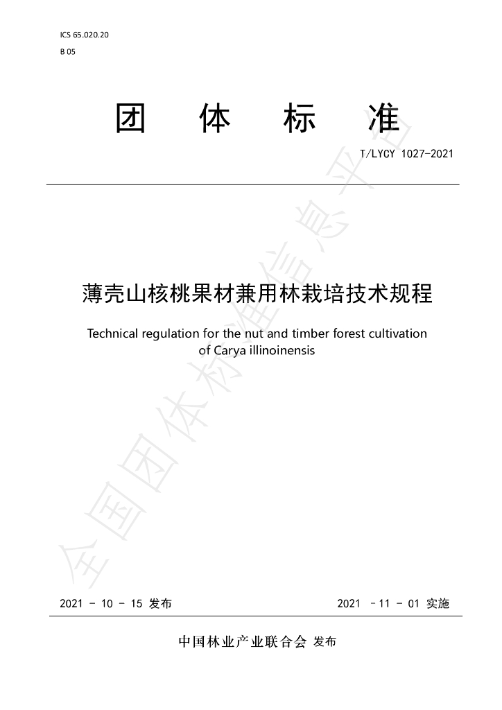 T/LYCY 1027-2021 标准预览