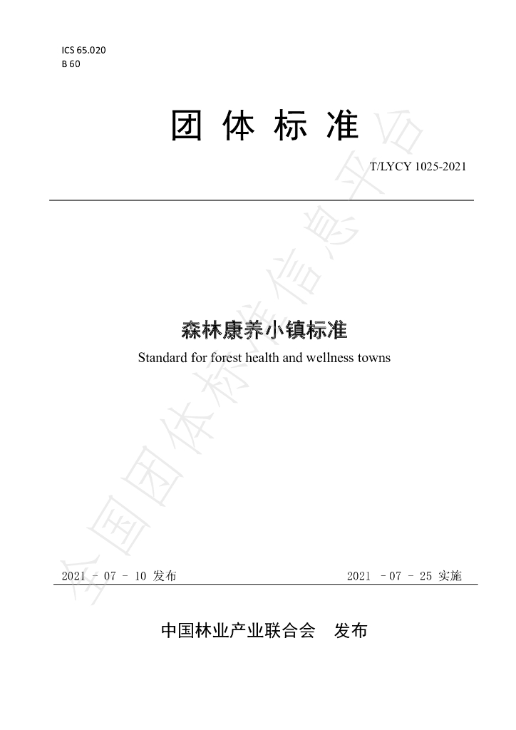 T/LYCY 1025-2021 标准预览