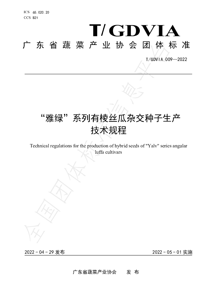 T/GDVIA 009-2022 标准预览