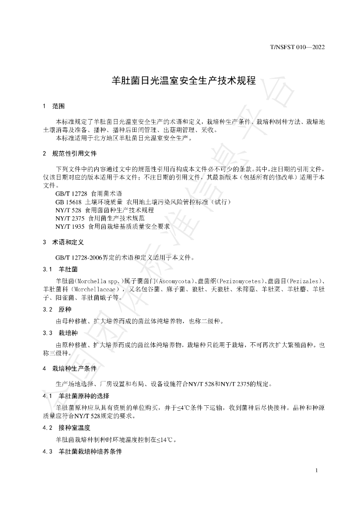 T/NSFST 010-2022 标准预览