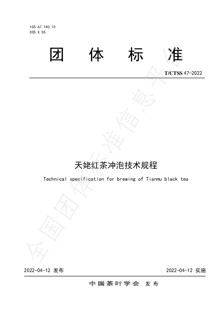 T/CTSS 47-2022 标准预览