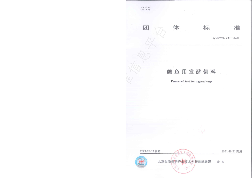 T/CSWSL 031-2021 标准预览