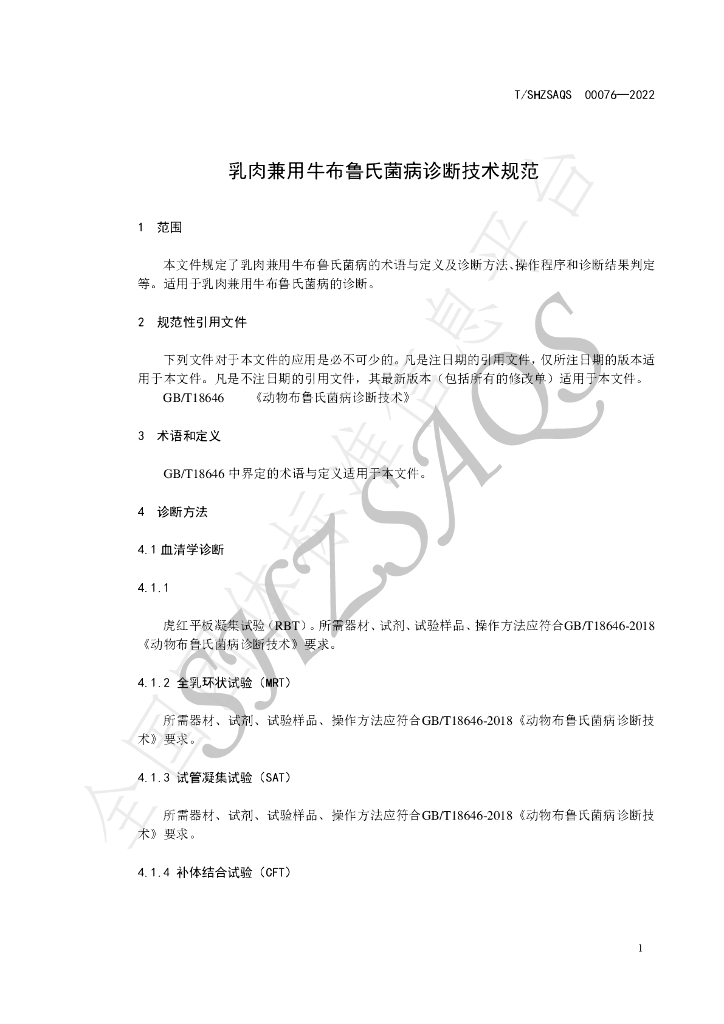 T/SHZSAQS 00076-2022 标准预览