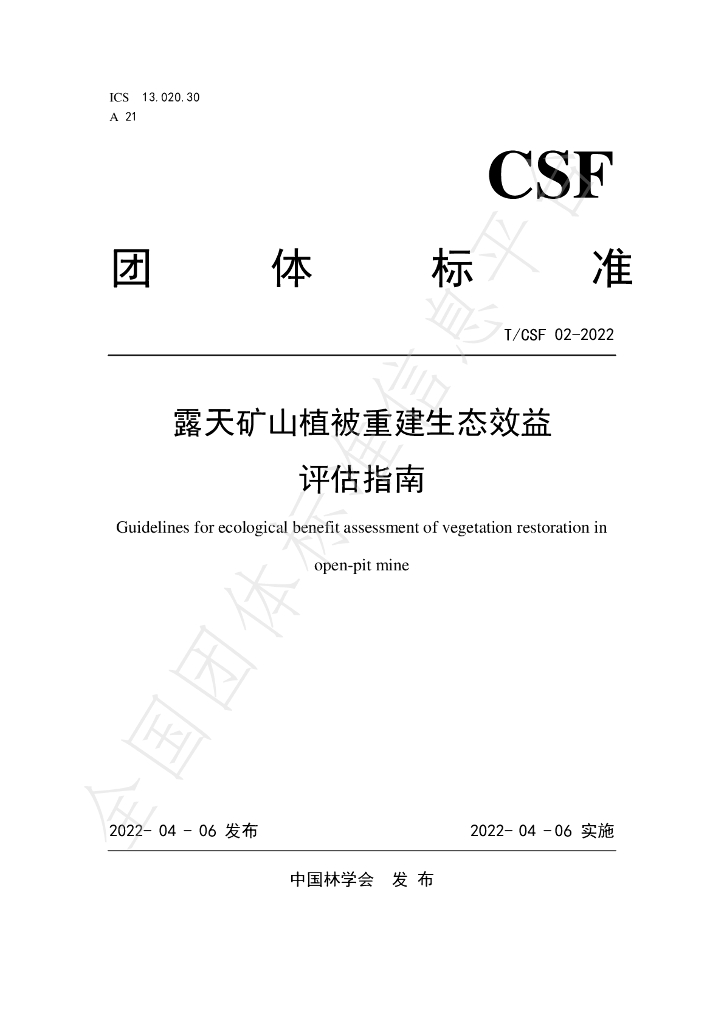 T/CSF 002-2022 标准预览