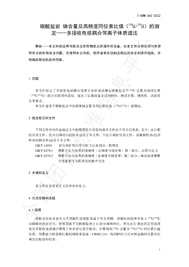 T/GRM 045-2022 标准预览