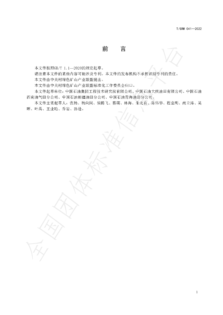 T/GRM 041-2022 标准预览