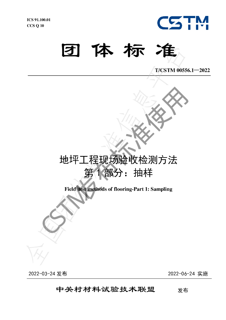 T/CSTM 00556.1-2022 标准预览