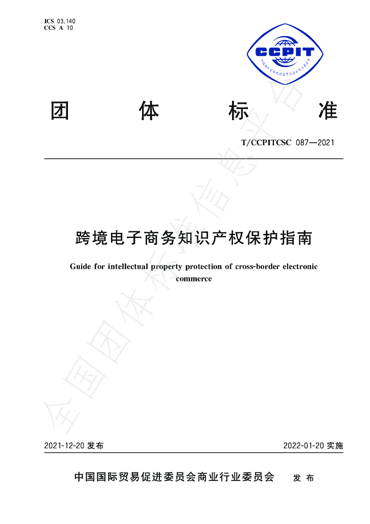 T/CCPITCSC 087-2021 标准预览