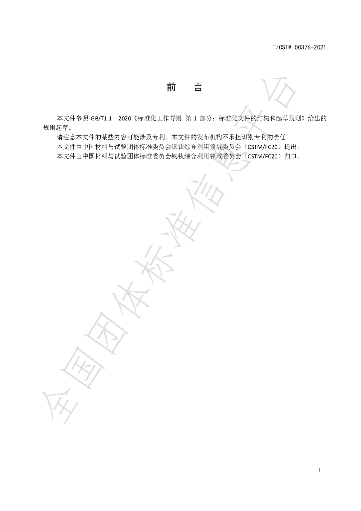 T/CSTM 00376-2021 标准预览