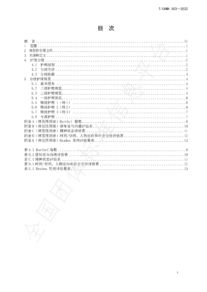 T/CAWAORG 003-2022 标准预览
