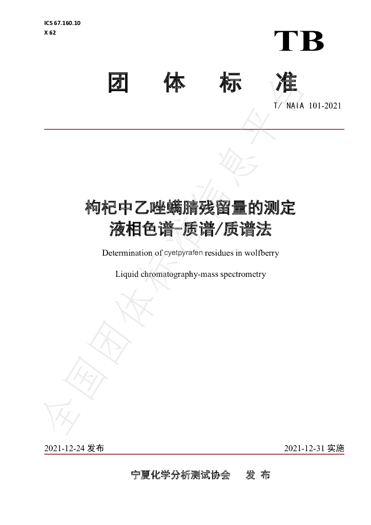 T/NAIA 101-2021 标准预览