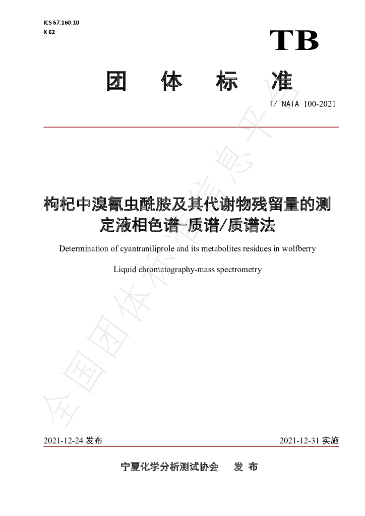 T/NAIA 100-2021 标准预览