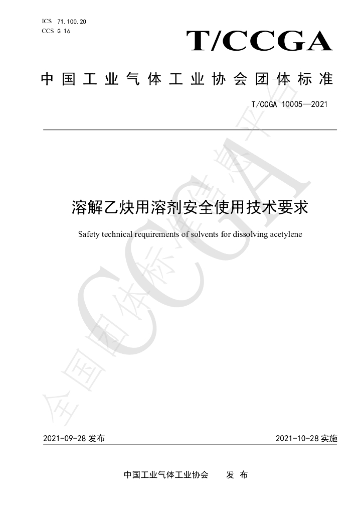 T/CCGA 10005-2021 标准预览