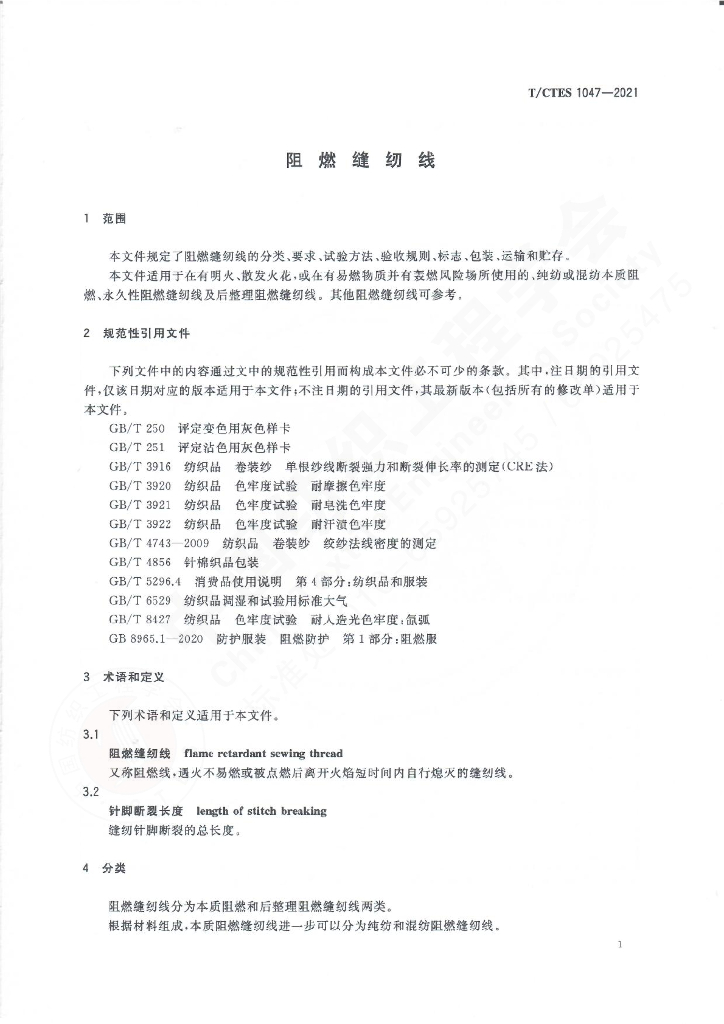 T/CTES 1047-2021 标准预览