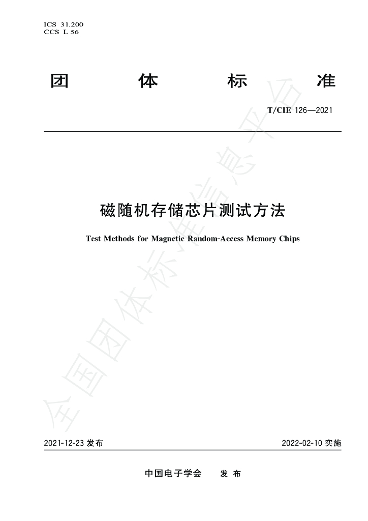 T/CIE 126-2021 标准预览