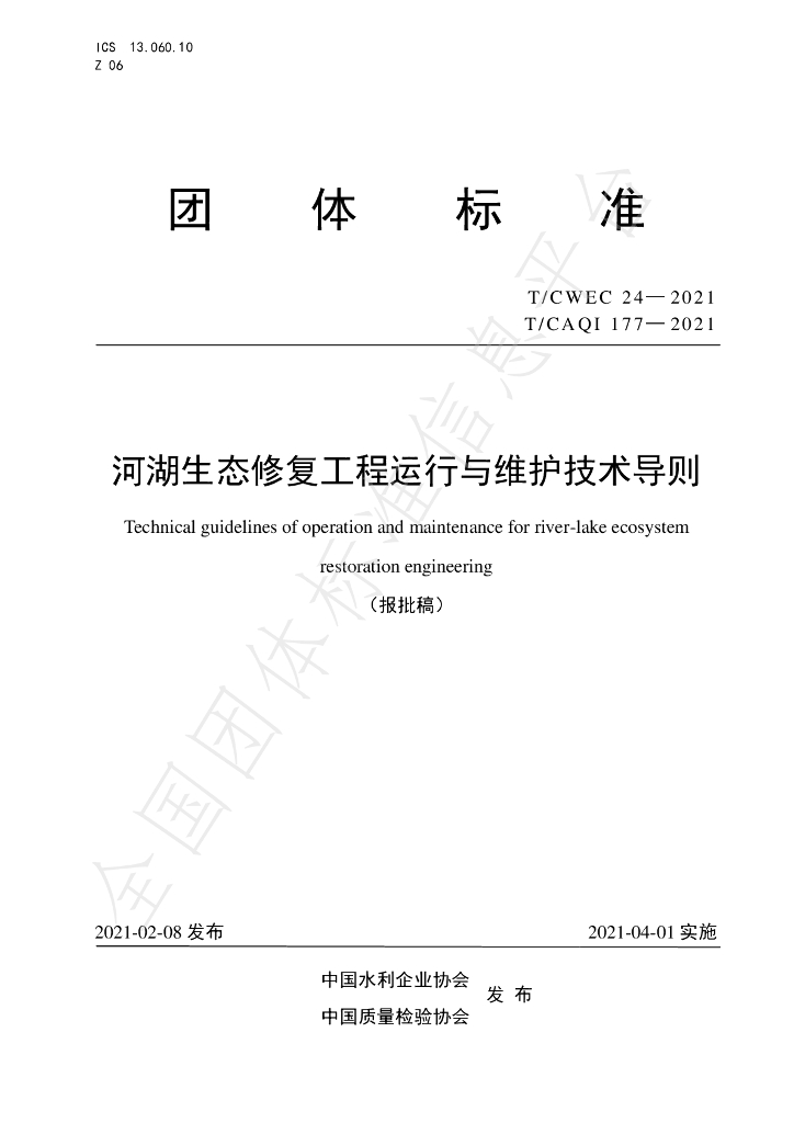 T/CWEC 24-2021 标准预览