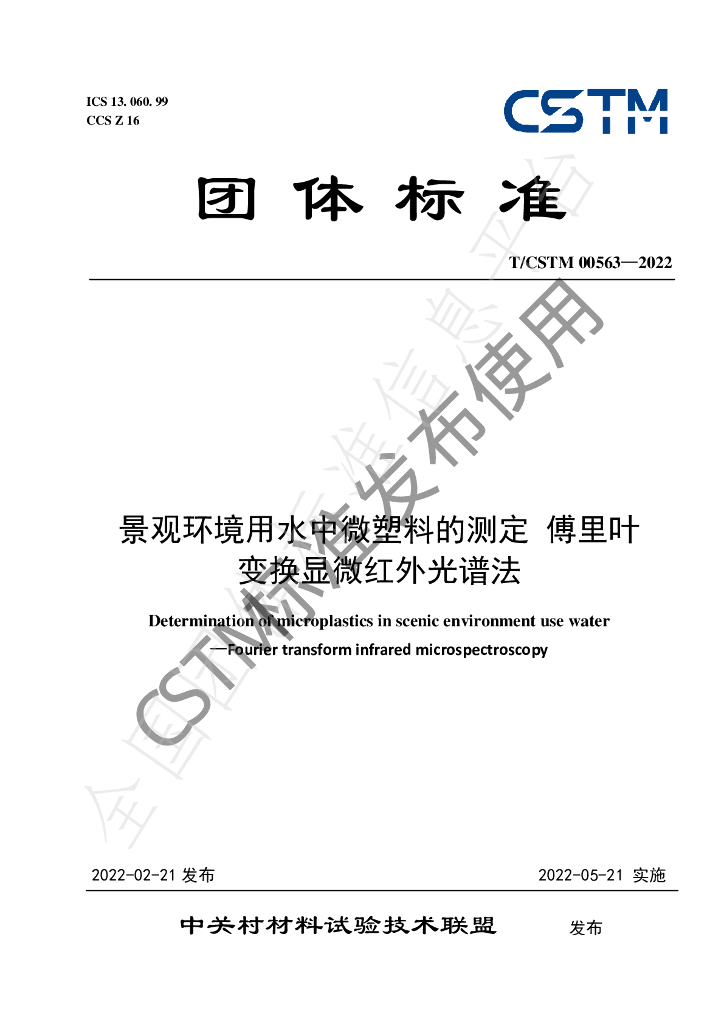 T/CSTM 00563-2022 标准预览