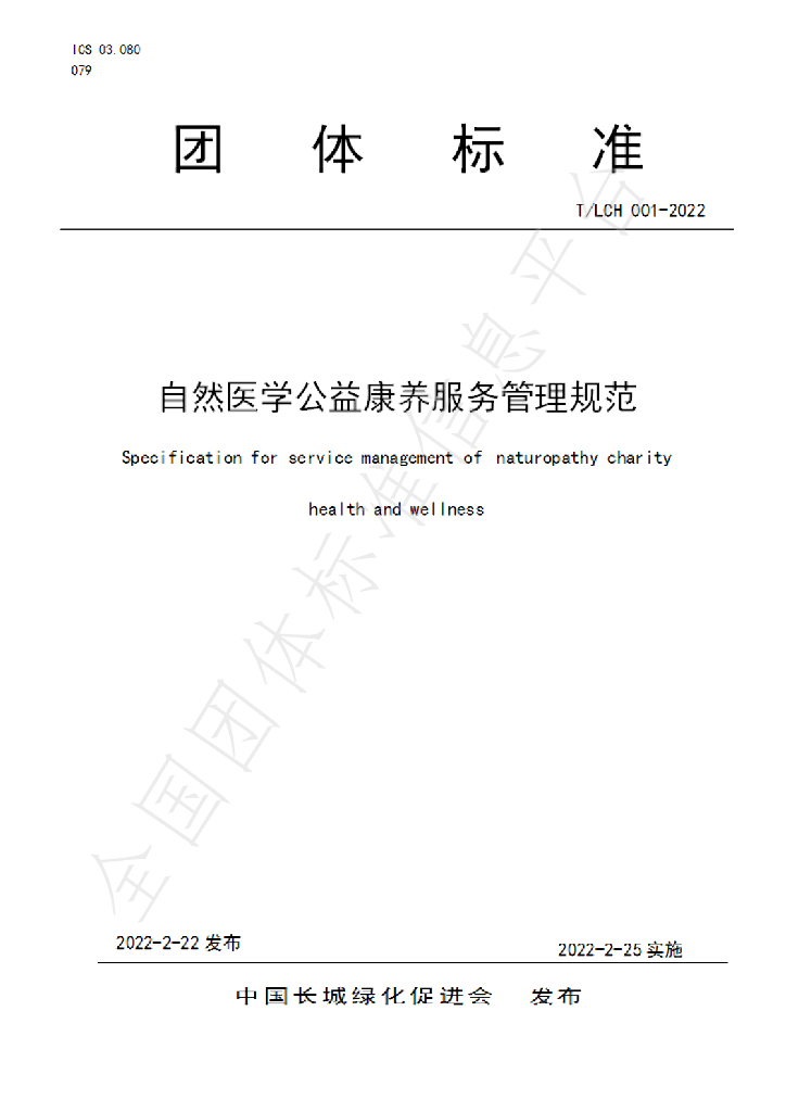 T/LCH 001-2022 标准预览