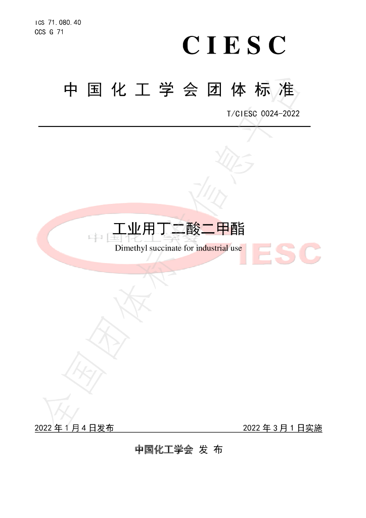T/CIESC 0024-2022 标准预览