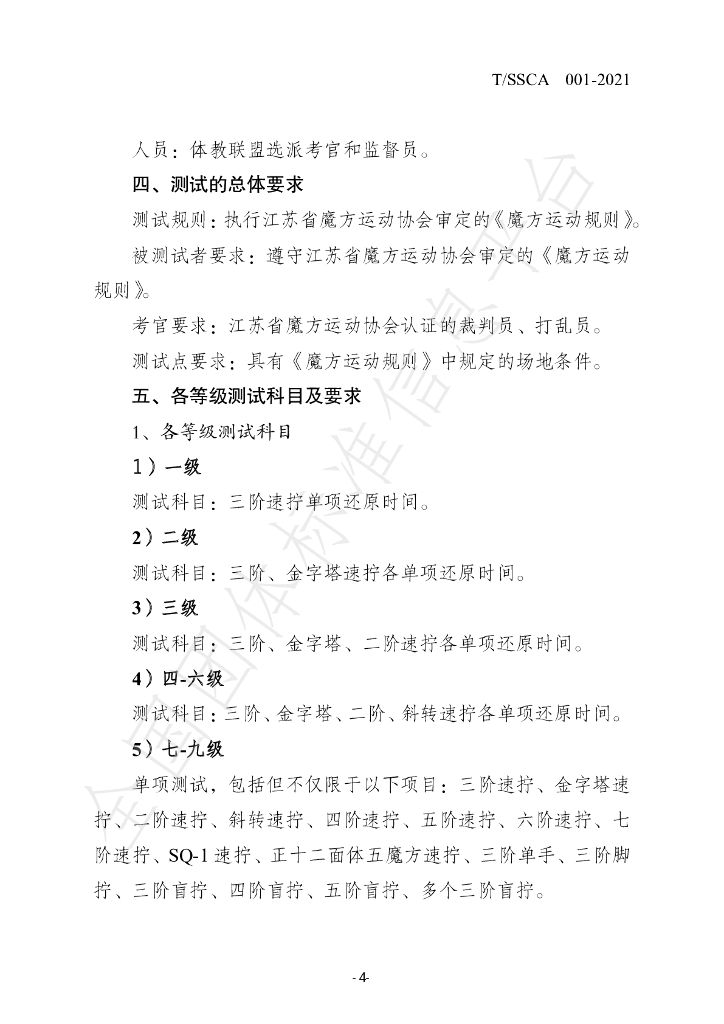 T/SSCA 001-2021 标准预览