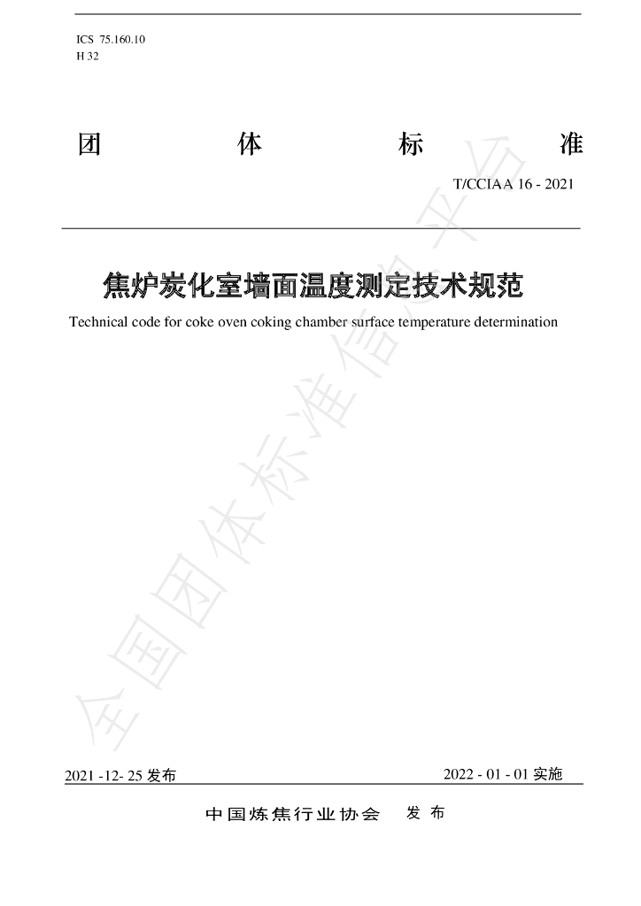 T/CCIAA 16-2021 标准预览
