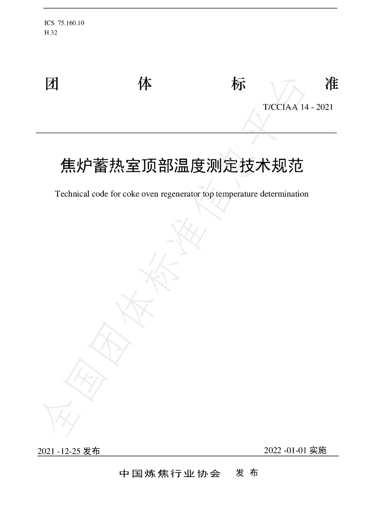 T/CCIAA 14-2021 标准预览