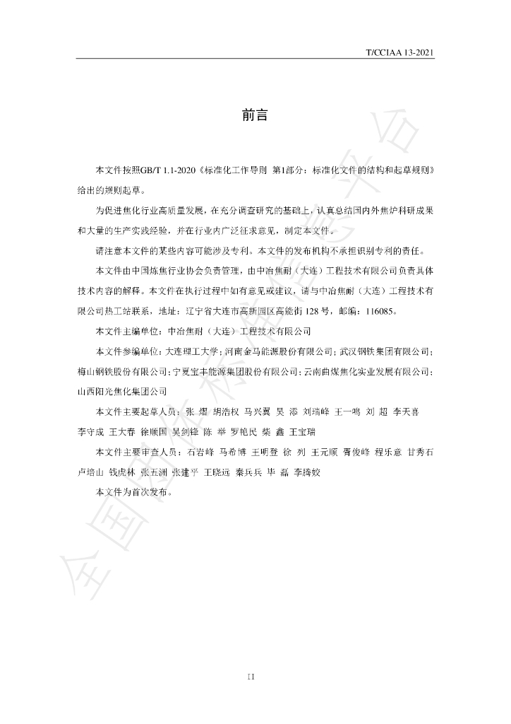 T/CCIAA 13-2021 标准预览