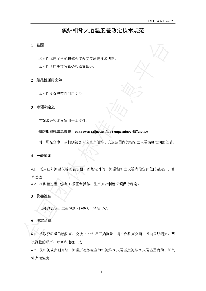 T/CCIAA 13-2021 标准预览