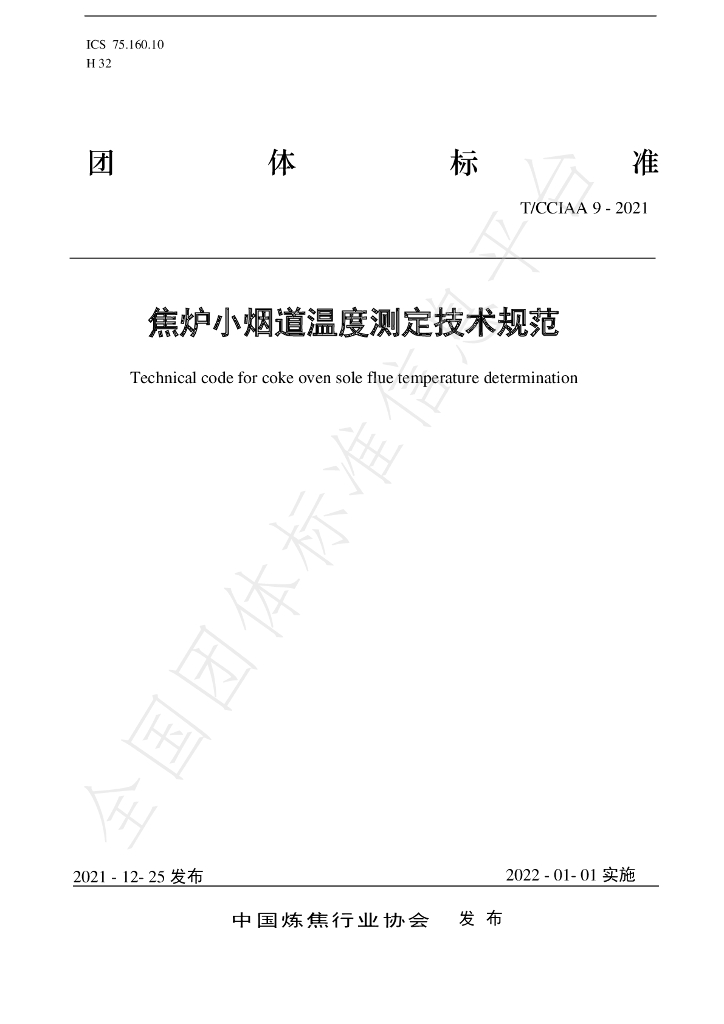 T/CCIAA 9-2021 标准预览