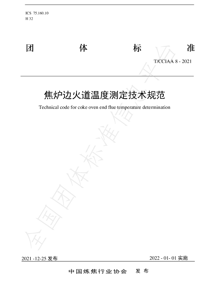 T/CCIAA 8-2021 标准预览