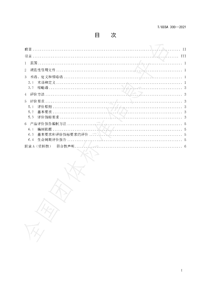 T/CCSA 300-2021 标准预览