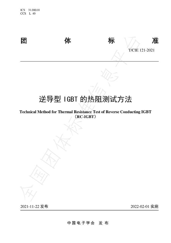 T/CIE 121-2021 标准预览