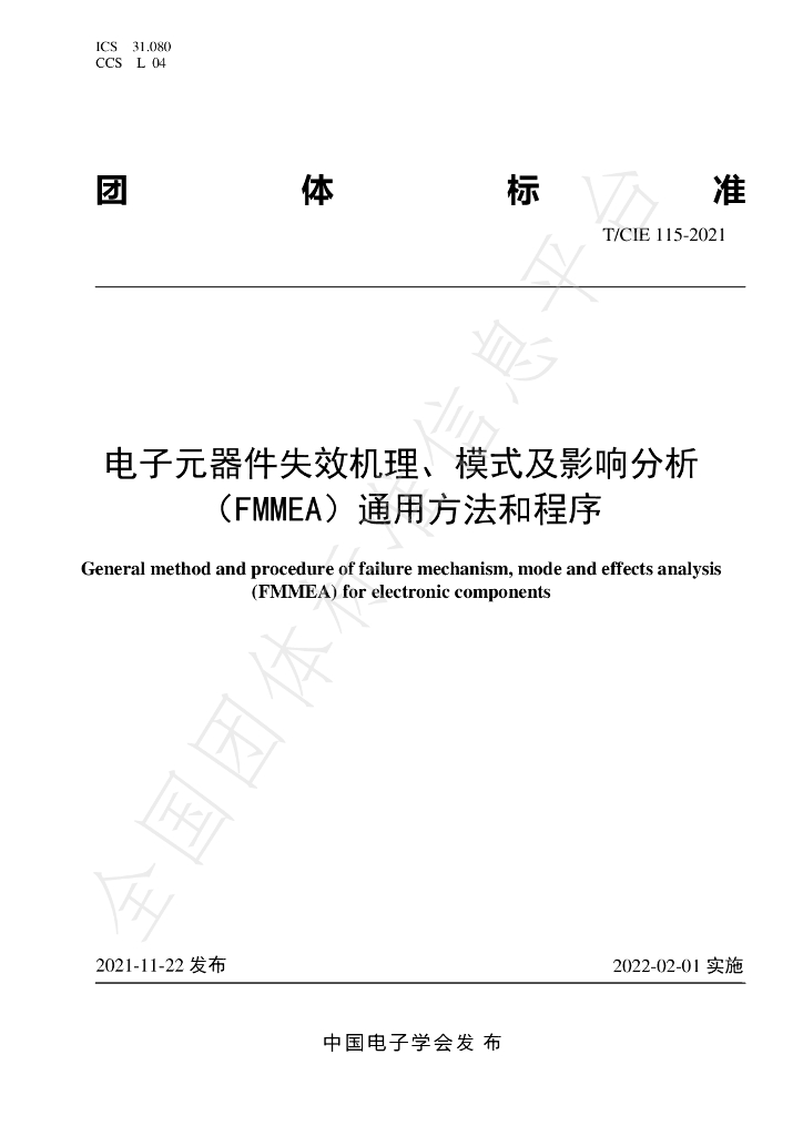 T/CIE 115-2021 标准预览