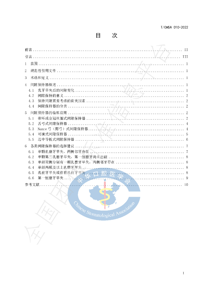 T/CHSA 010-2022 标准预览